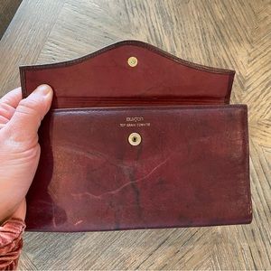 Vintage Buxton Top Grain Cowhide Leather Wallet